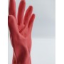 Перчатки резиновые «Хозяюшка» вид 1 (с ворсовой подложкой)